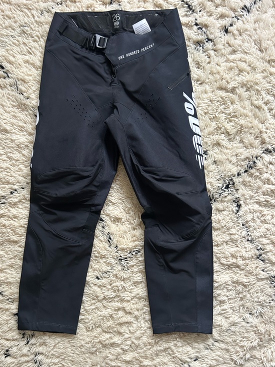 Other - 100% R-Core Men’s Downhill MTB Mountain Bike Pants Size 26 Black